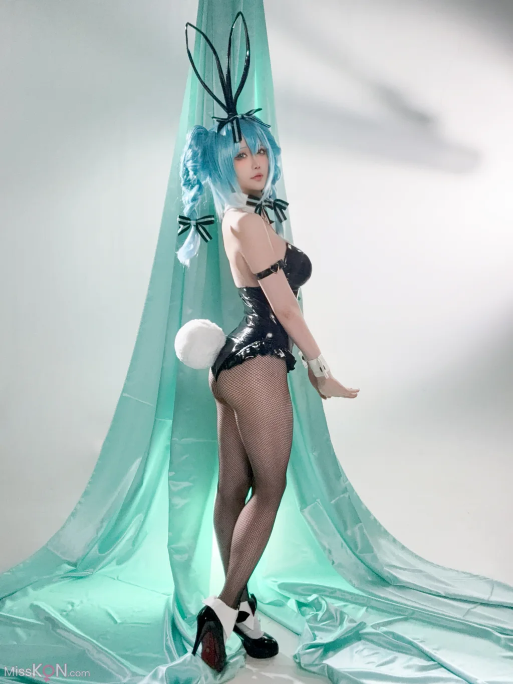 Coser@星之迟迟Hoshilily: 初音未来 兔女郎 (44 photos + 1 video) – Page 3
