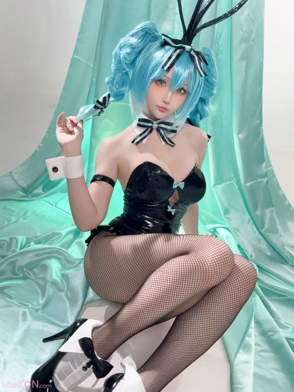 Coser@星之迟迟Hoshilily: 初音未来 兔女郎 (44 photos + 1 video) – Page 3