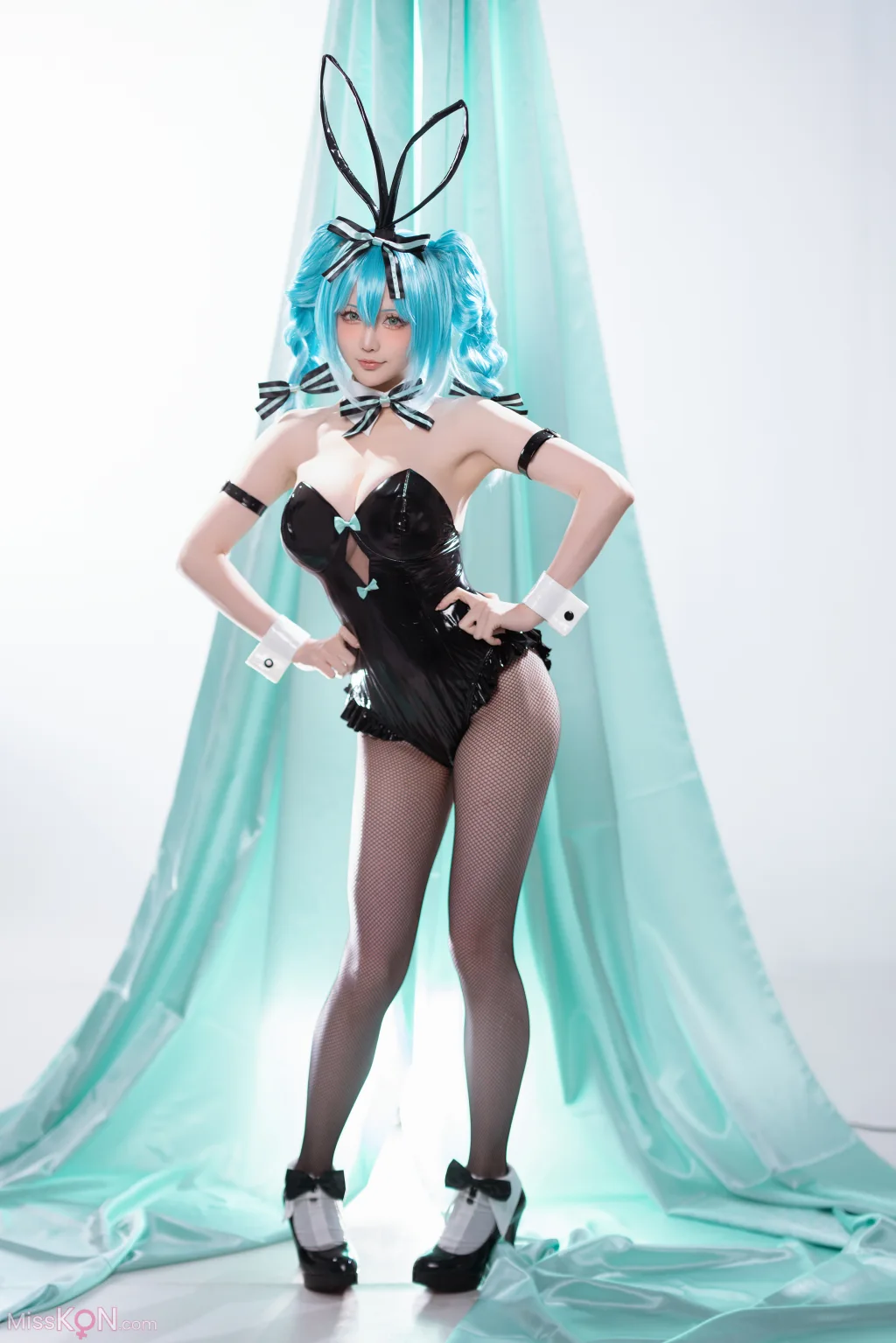 Coser@星之迟迟Hoshilily: 初音未来 兔女郎 (44 photos + 1 video) – Page 3