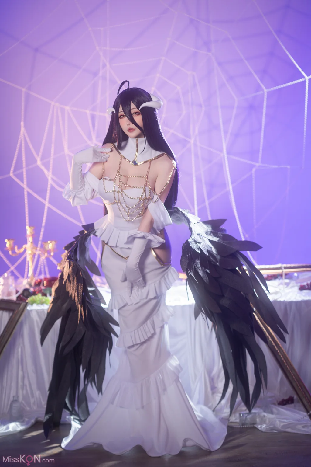 Coser@星之迟迟Hoshilily: Overlord 雅儿贝德 (39 photos)