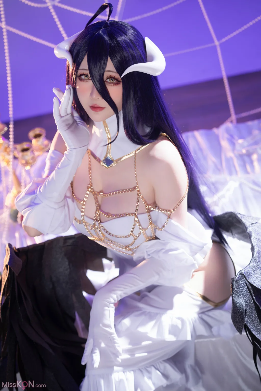 Coser@星之迟迟Hoshilily: Overlord 雅儿贝德 (39 photos)