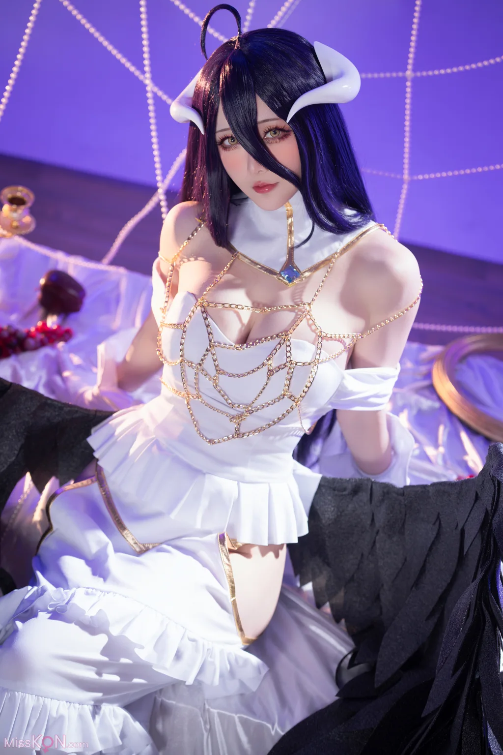 Coser@星之迟迟Hoshilily: Overlord 雅儿贝德 (39 photos)