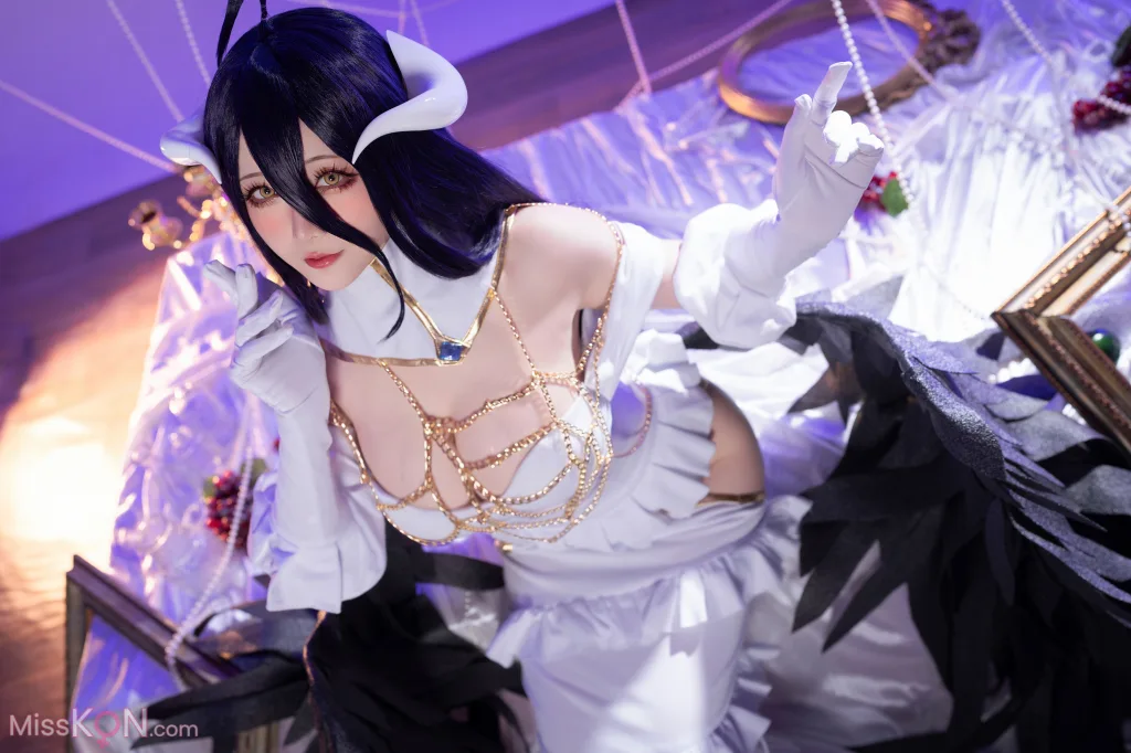 Coser@星之迟迟Hoshilily: Overlord 雅儿贝德 (39 photos)