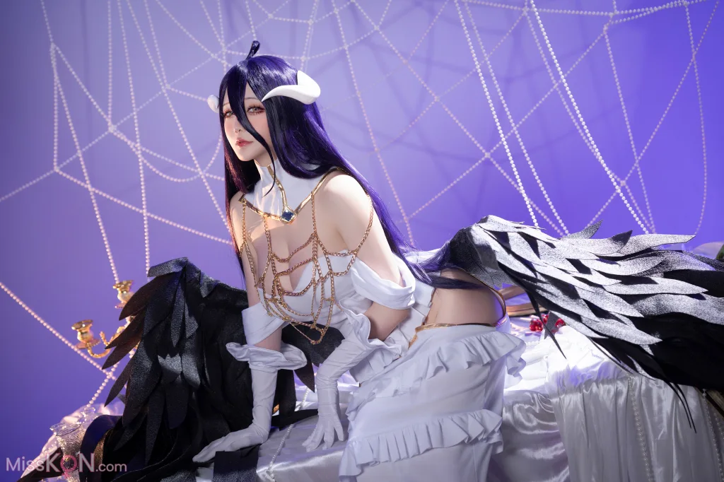 Coser@星之迟迟Hoshilily: Overlord 雅儿贝德 (39 photos)