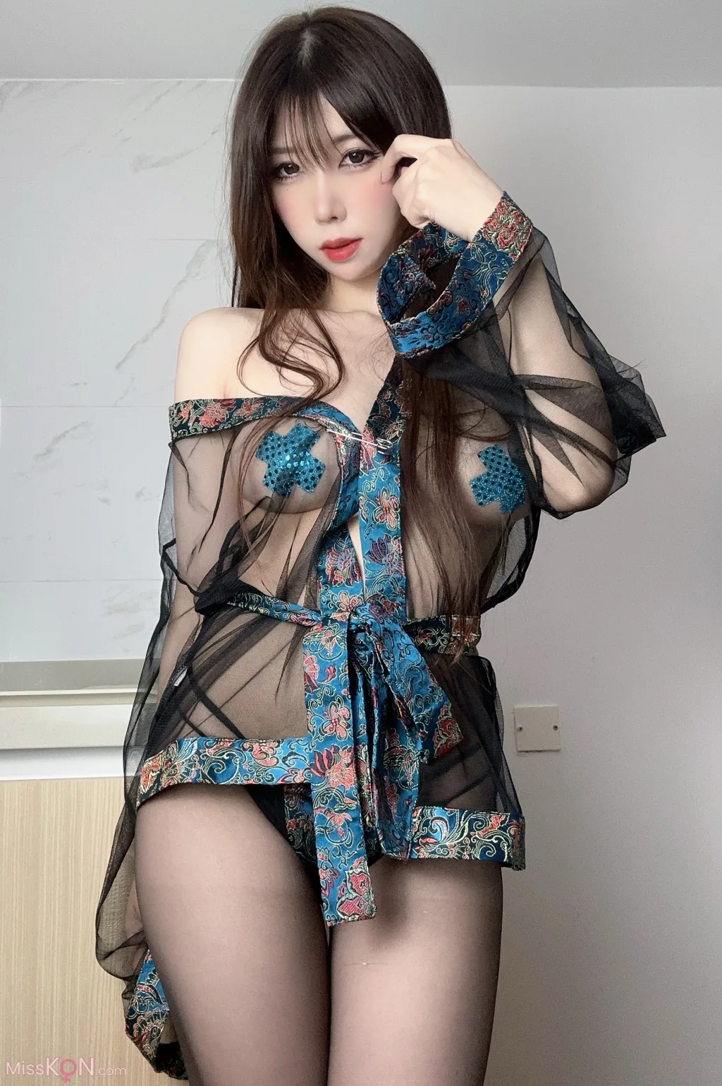 Coser@Kano Nozomi (鹿野希): 孔雀青 中国風漢服 (118 photos + 6 videos) – Page 2