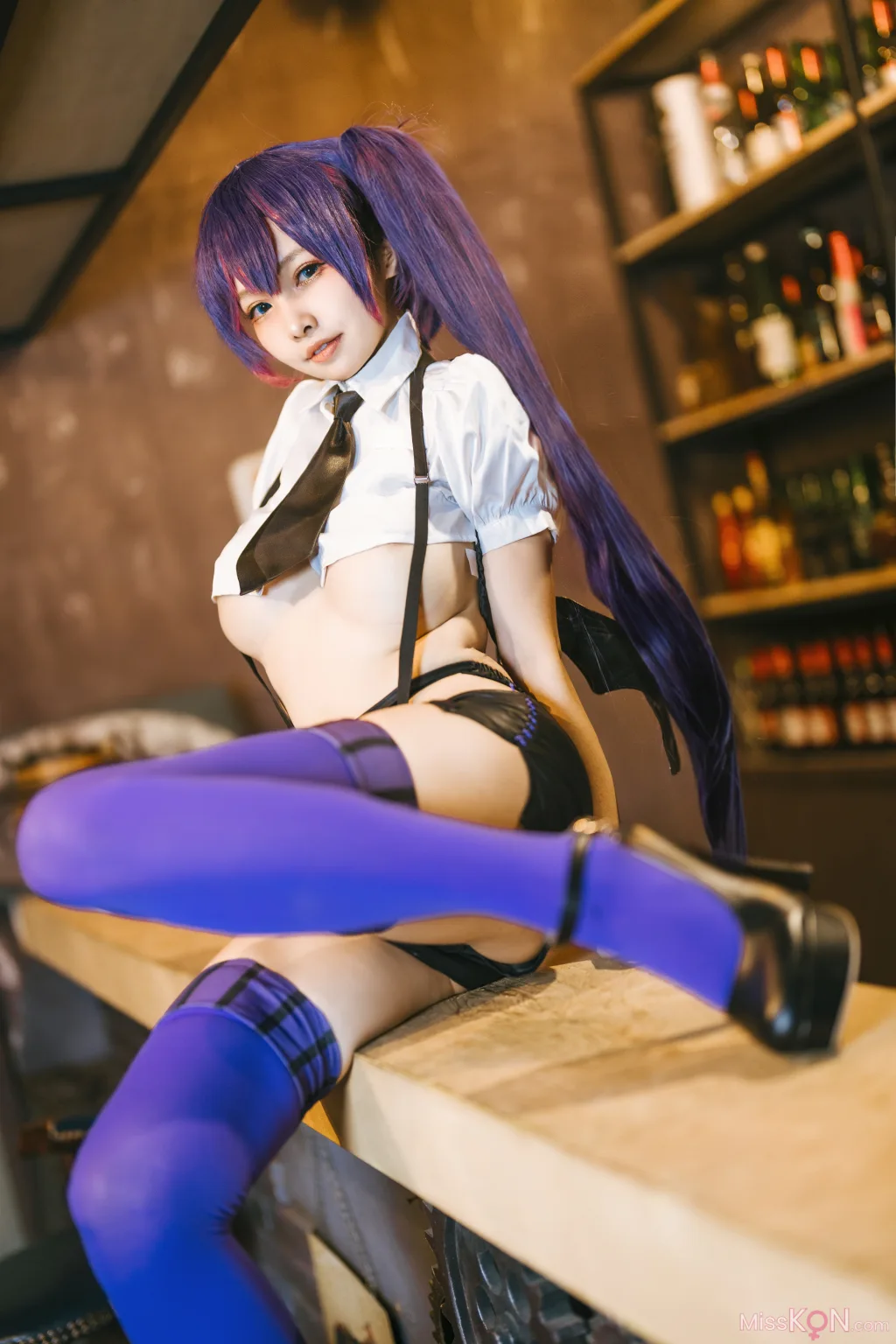 Coser@慕慕Momo: 小惡魔的魅惑之吻-魔太郎 (47 photos) – Page 2