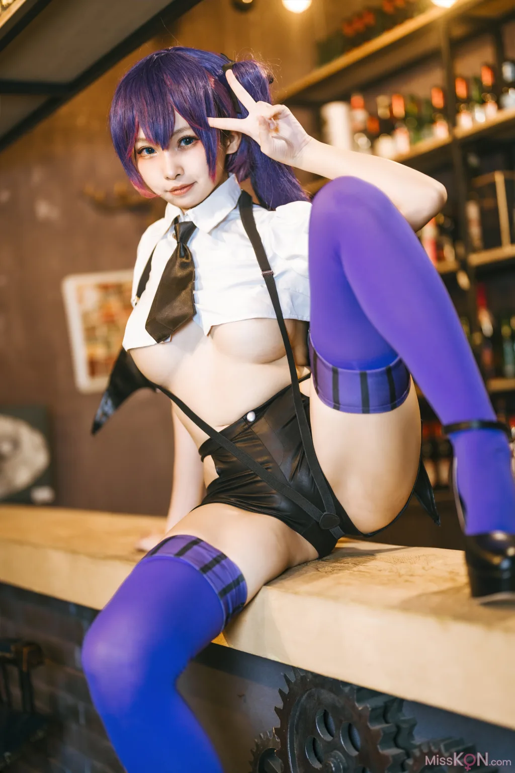 Coser@慕慕Momo: 小惡魔的魅惑之吻-魔太郎 (47 photos) – Page 2