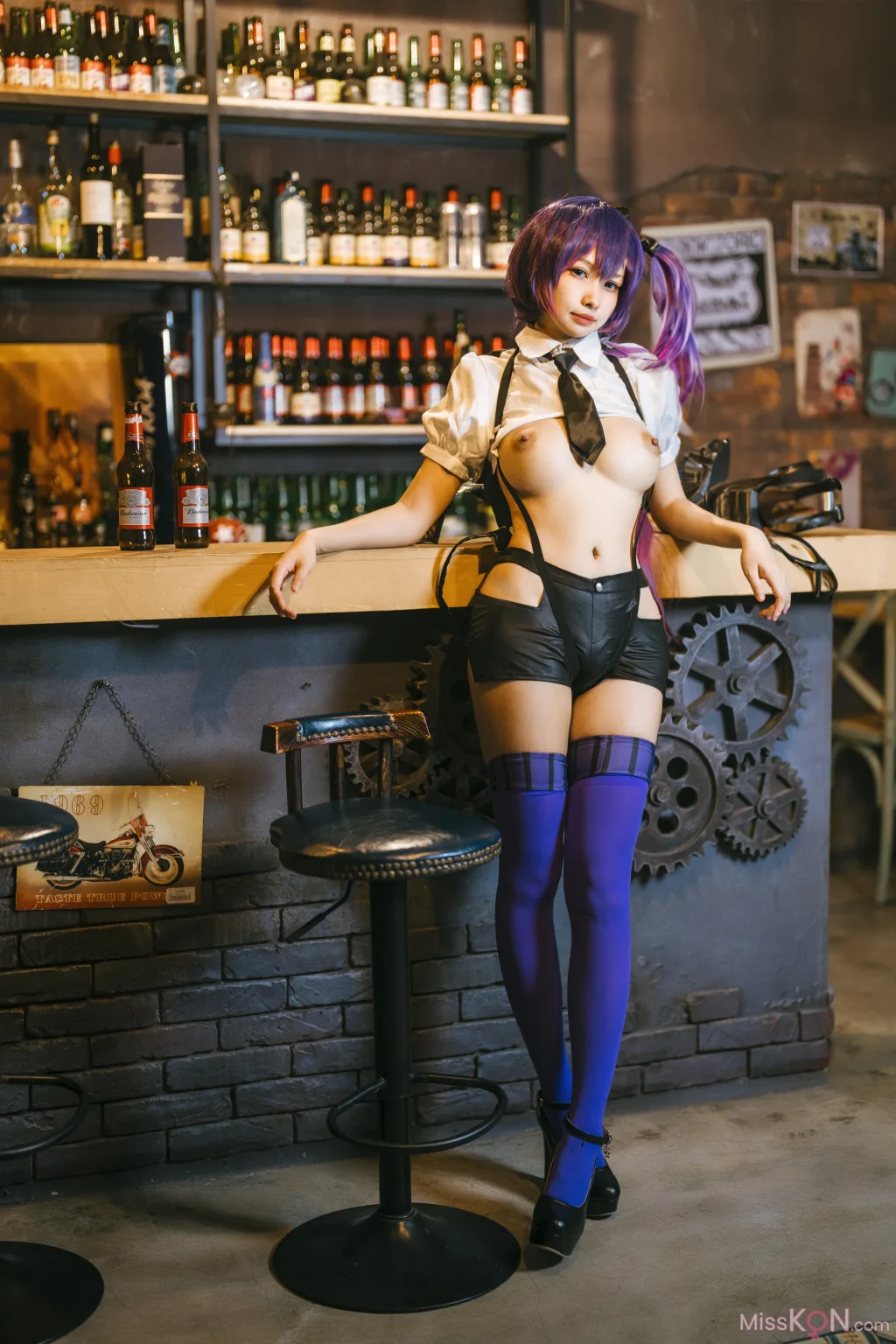 Coser@慕慕Momo: 小惡魔的魅惑之吻-魔太郎 (47 photos) – Page 4