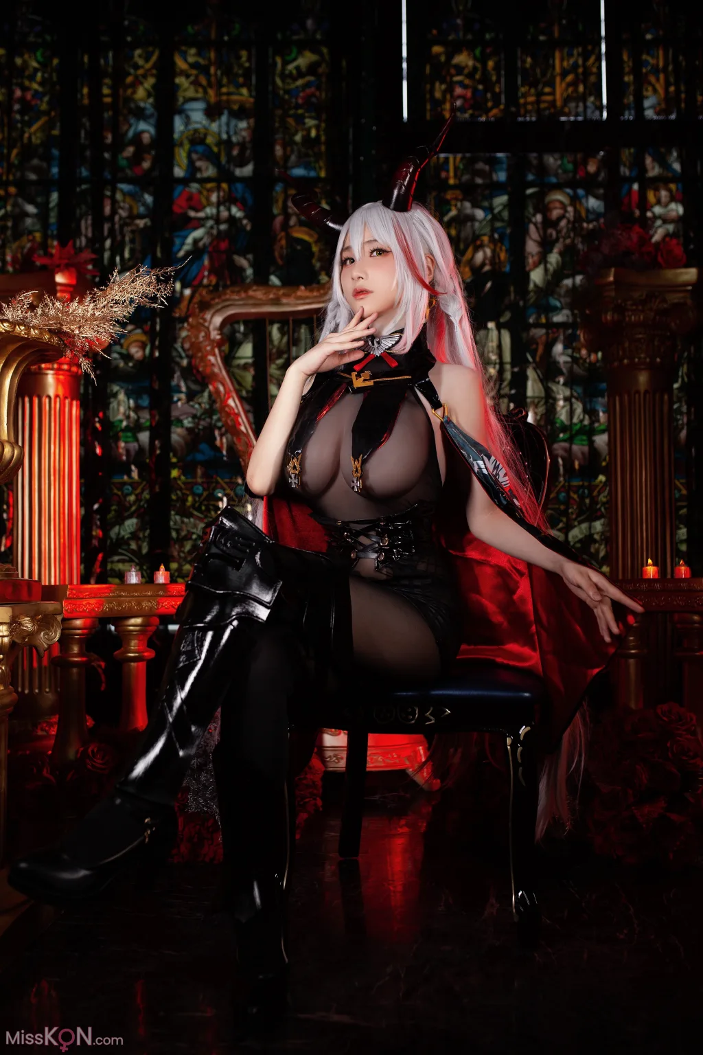 Coser@幼愛Youmeko: 碧蓝航线 埃吉尔 (17 photos)