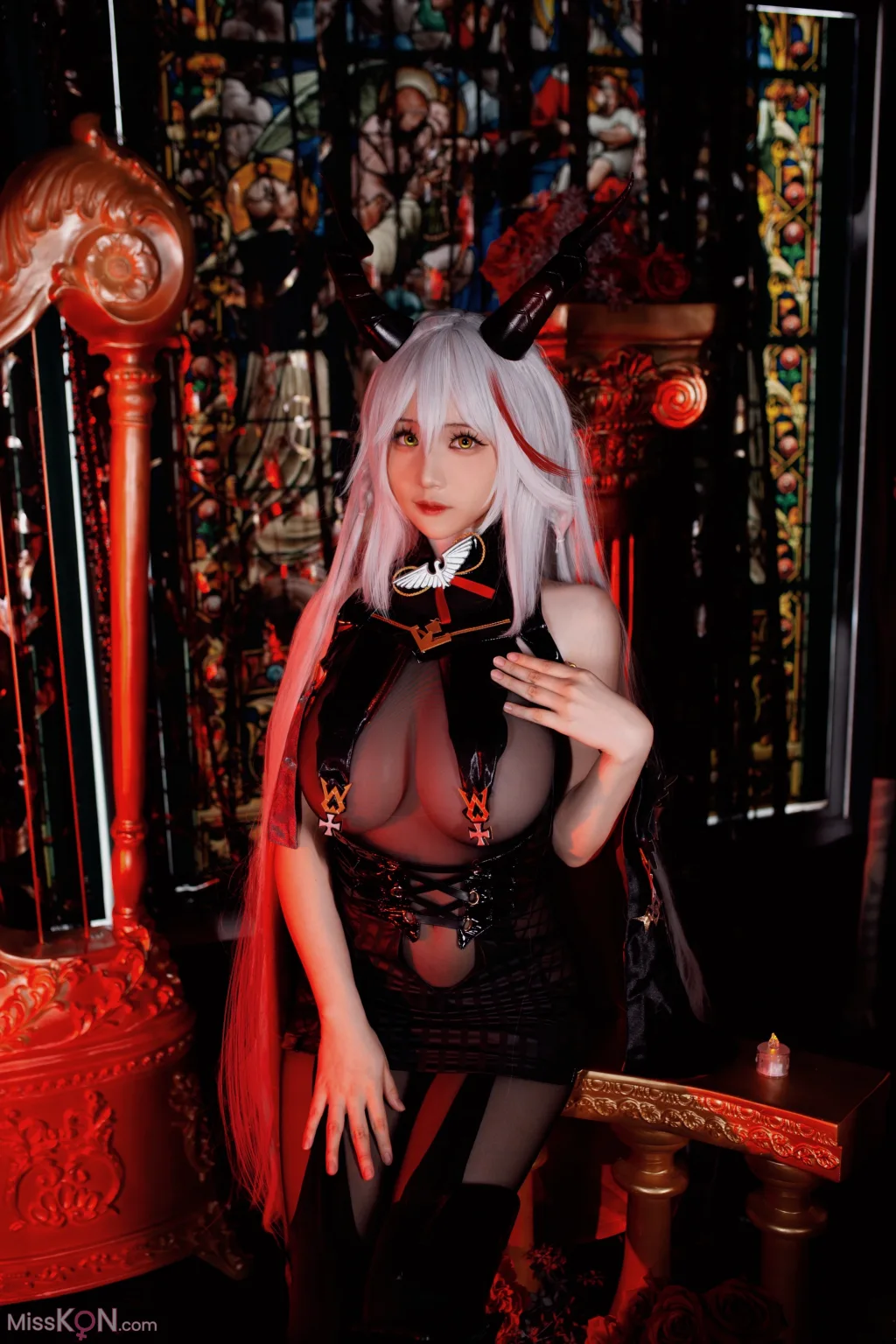 Coser@幼愛Youmeko: 碧蓝航线 埃吉尔 (17 photos)