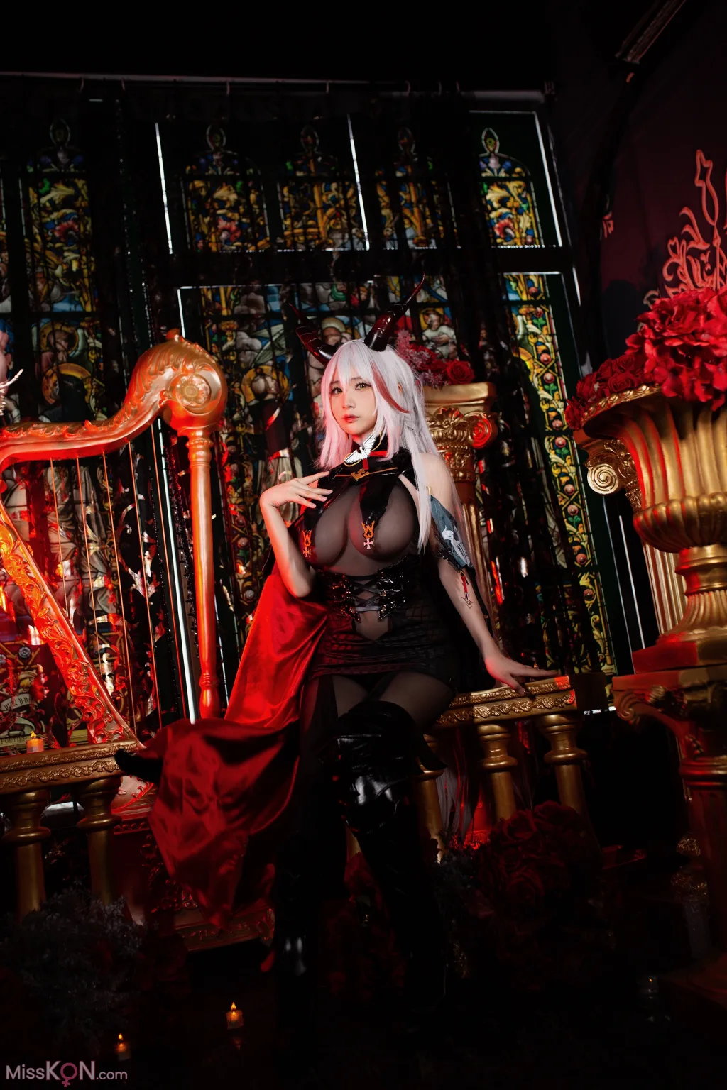 Coser@幼愛Youmeko: 碧蓝航线 埃吉尔 (17 photos)