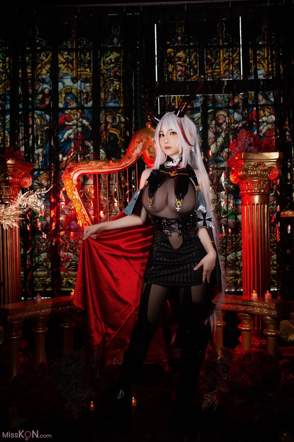 Coser@幼愛Youmeko: 碧蓝航线 埃吉尔 (17 photos)