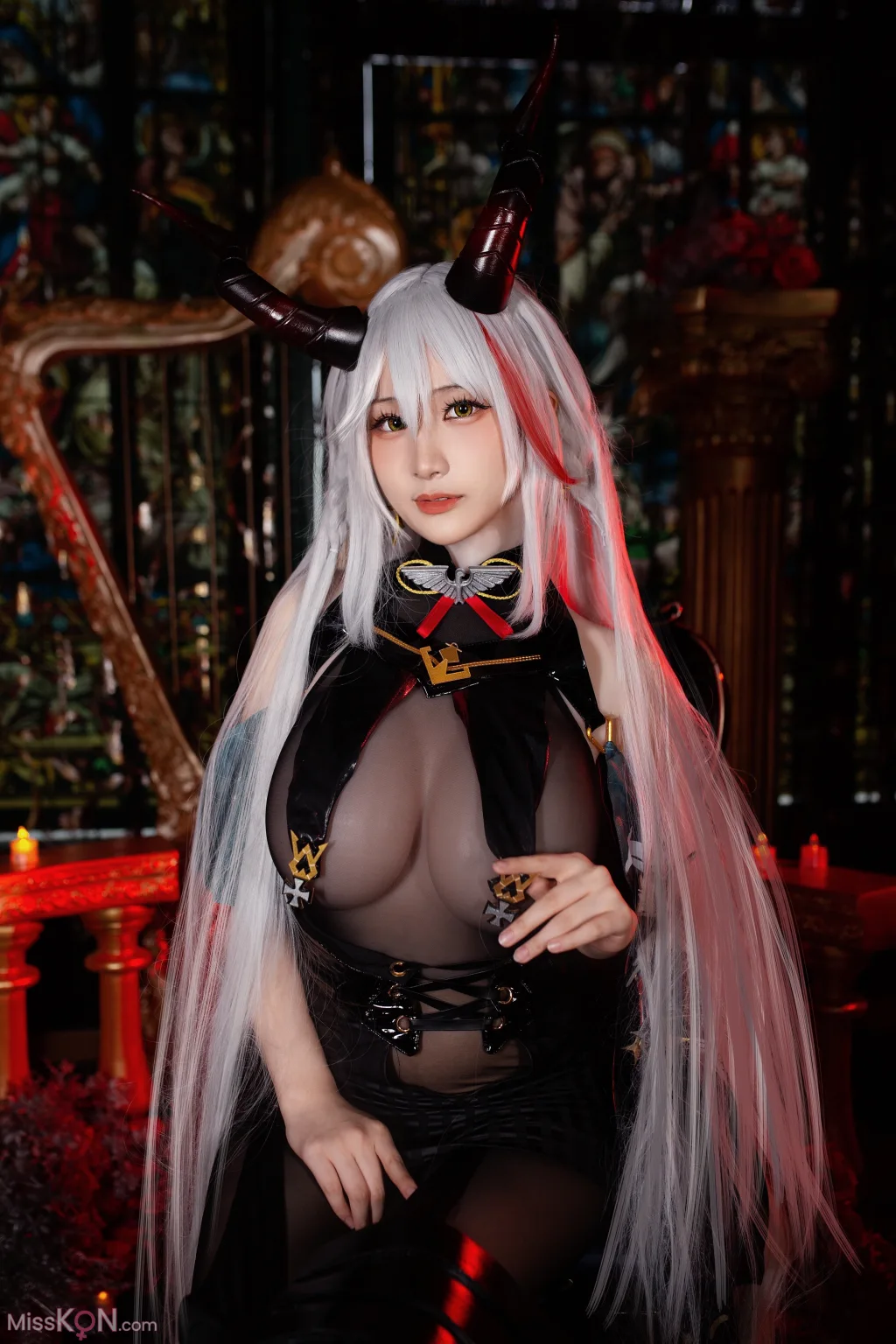 Coser@幼愛Youmeko: 碧蓝航线 埃吉尔 (17 photos)