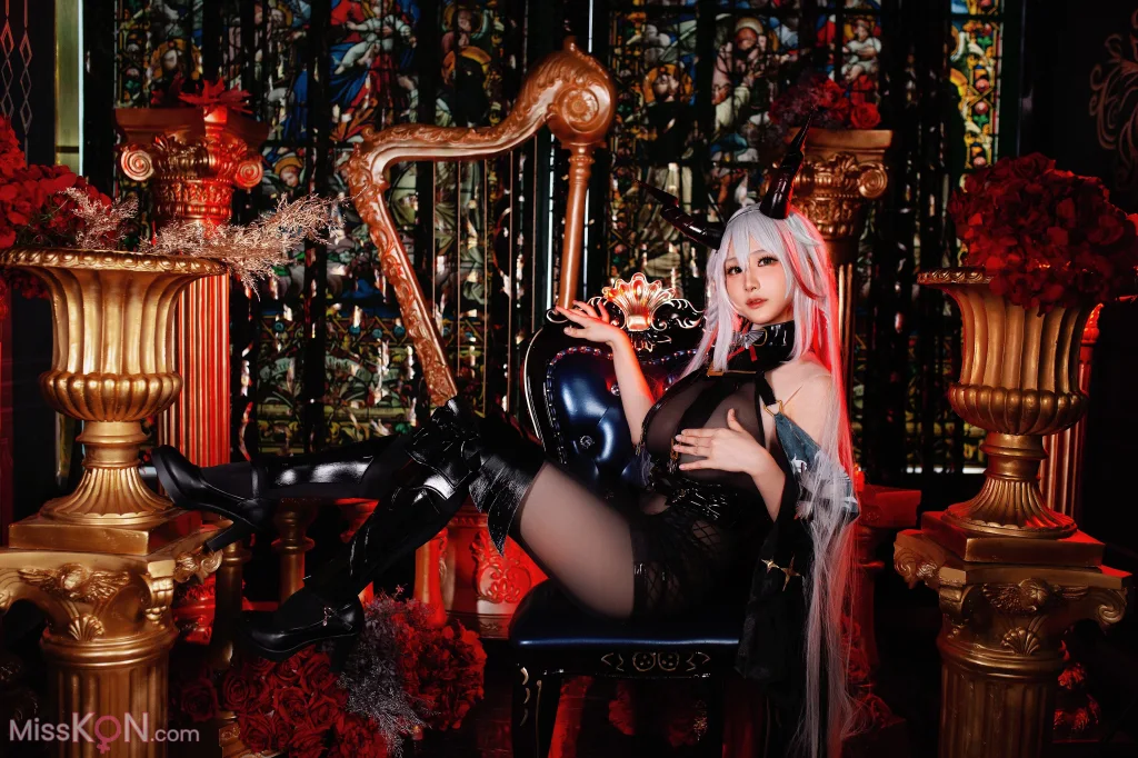 Coser@幼愛Youmeko: 碧蓝航线 埃吉尔 (17 photos)