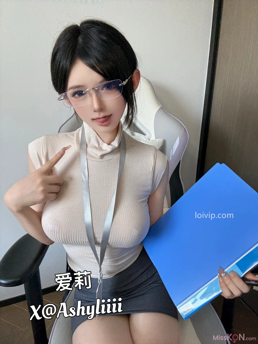 Coser@Ashyliiii爱莉: 女秘书 (64 photos + 3 videos) – Page 4