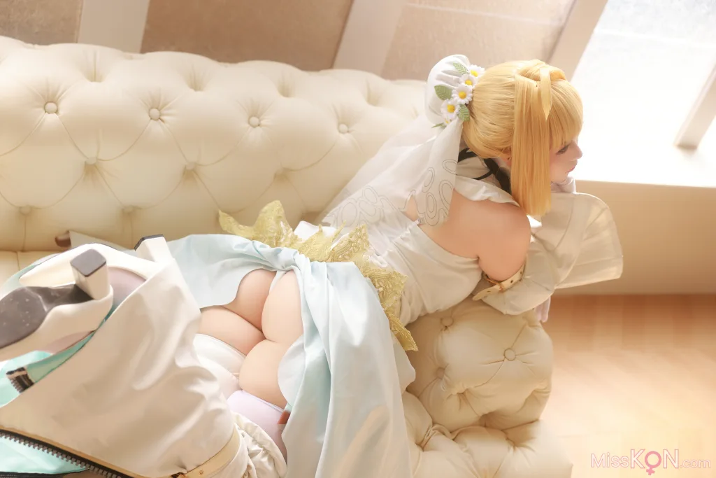 Coser@G44不会受伤: 尼禄花嫁 (43 photos) – Page 2