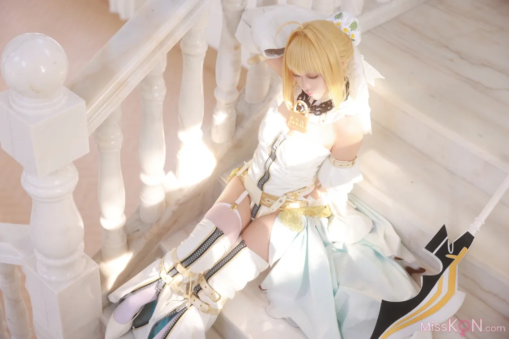 Coser@G44不会受伤: 尼禄花嫁 (43 photos) – Page 2