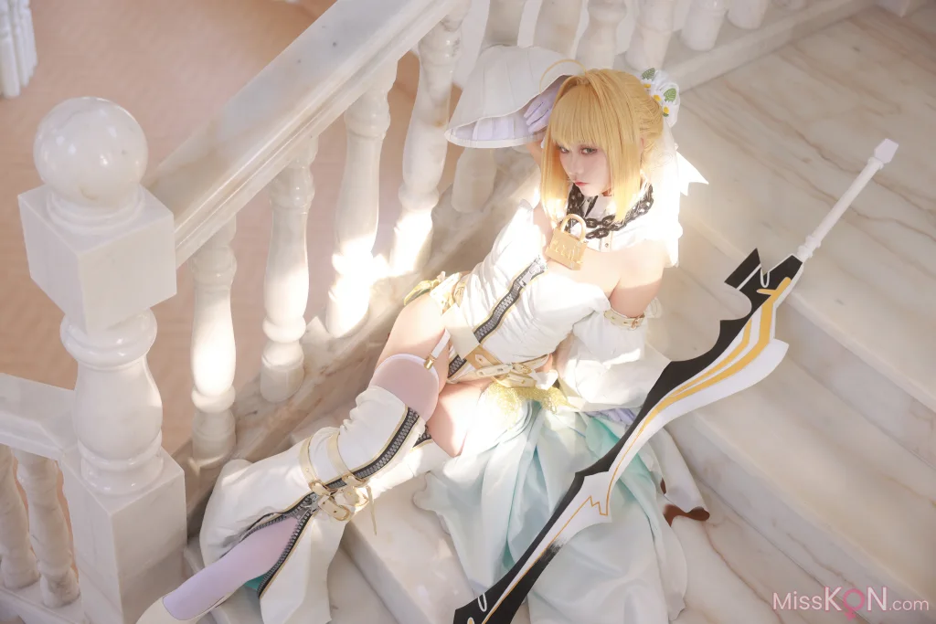 Coser@G44不会受伤: 尼禄花嫁 (43 photos) – Page 2