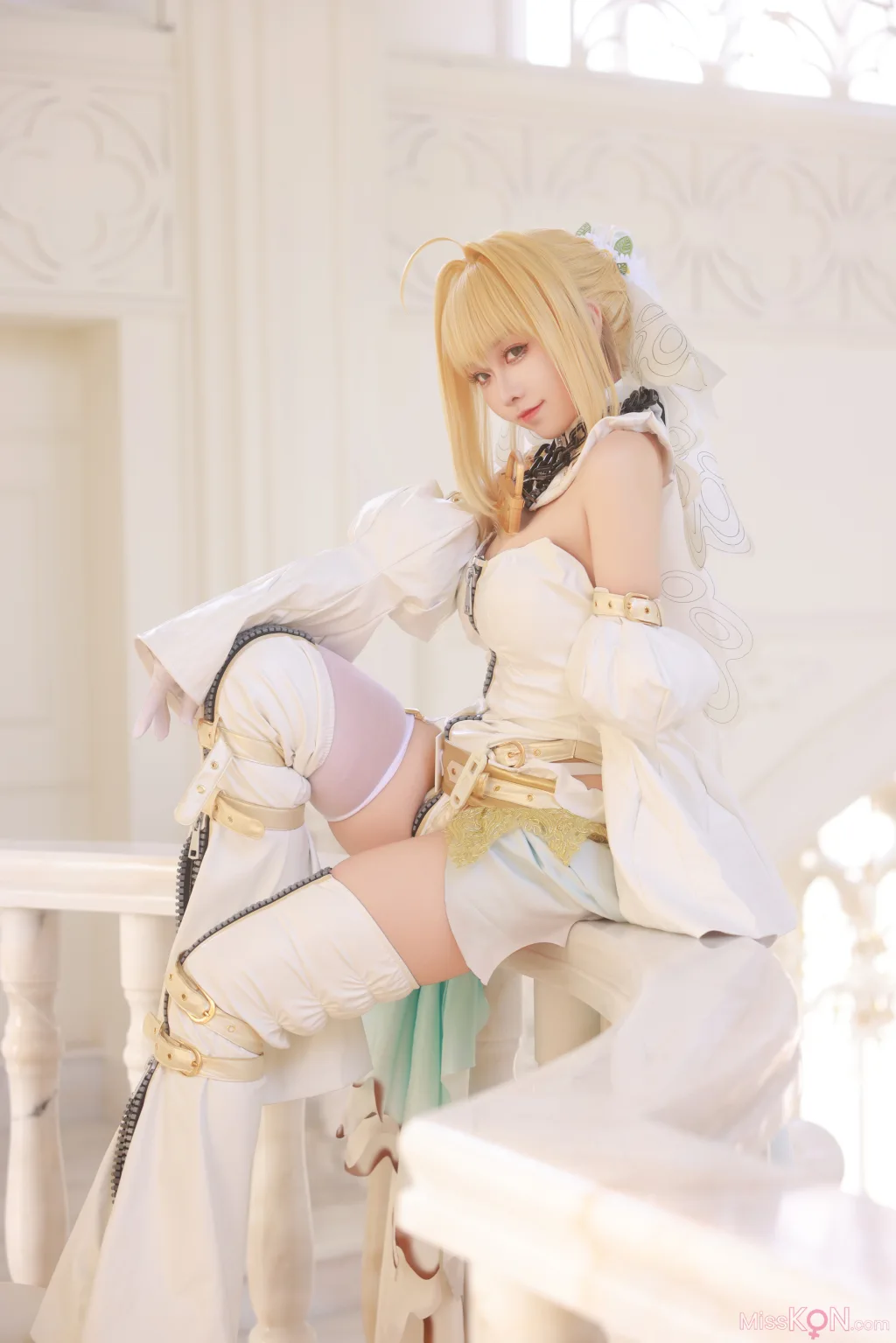 Coser@G44不会受伤: 尼禄花嫁 (43 photos) – Page 3