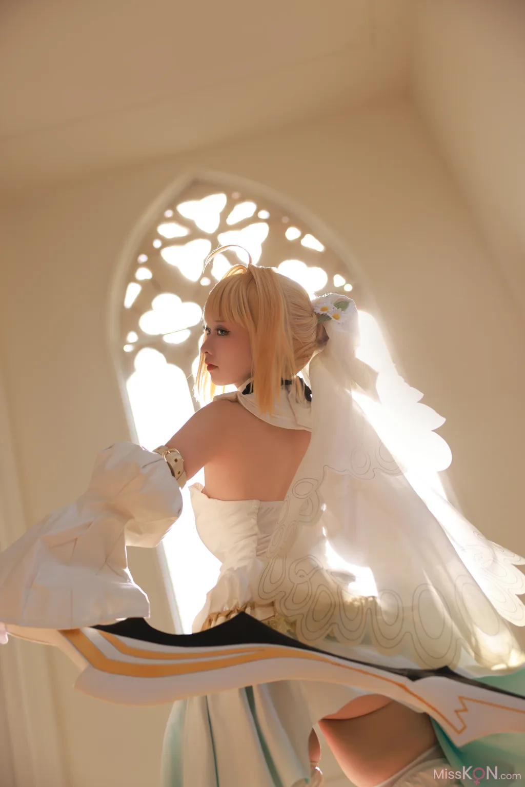 Coser@G44不会受伤: 尼禄花嫁 (43 photos) – Page 3