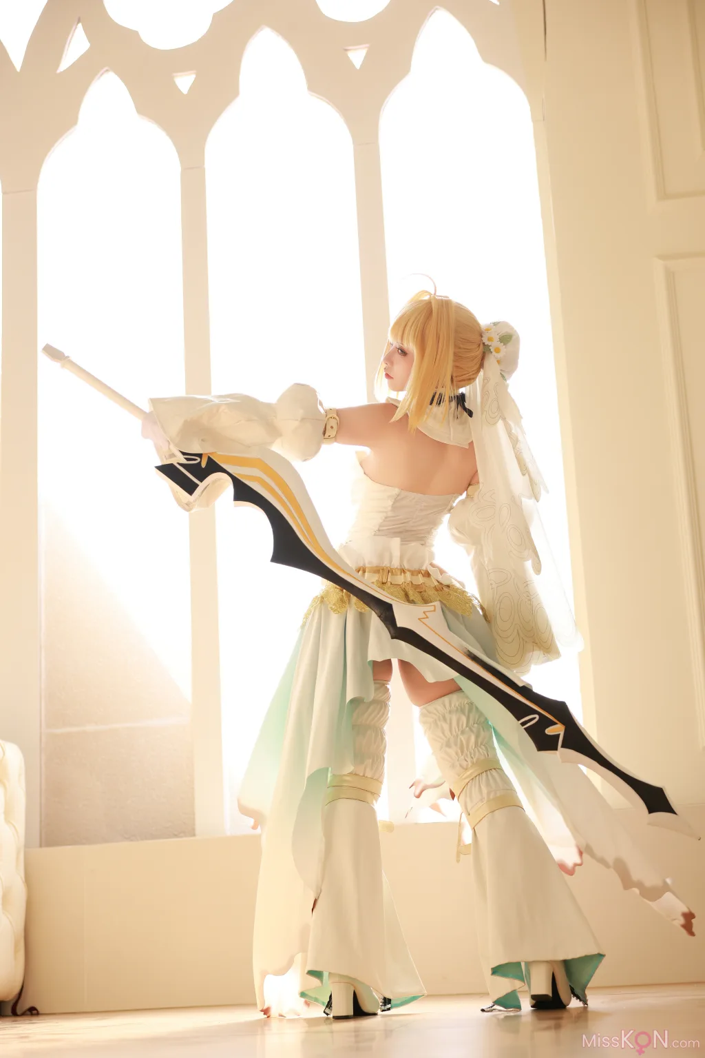 Coser@G44不会受伤: 尼禄花嫁 (43 photos) – Page 3