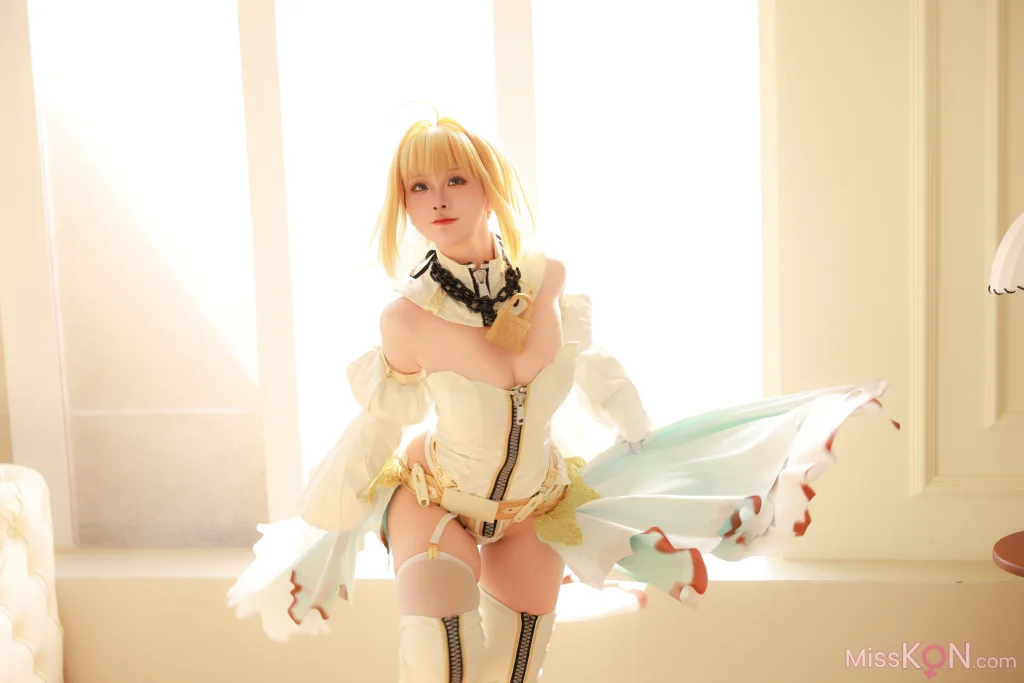 Coser@G44不会受伤: 尼禄花嫁 (43 photos) – Page 3