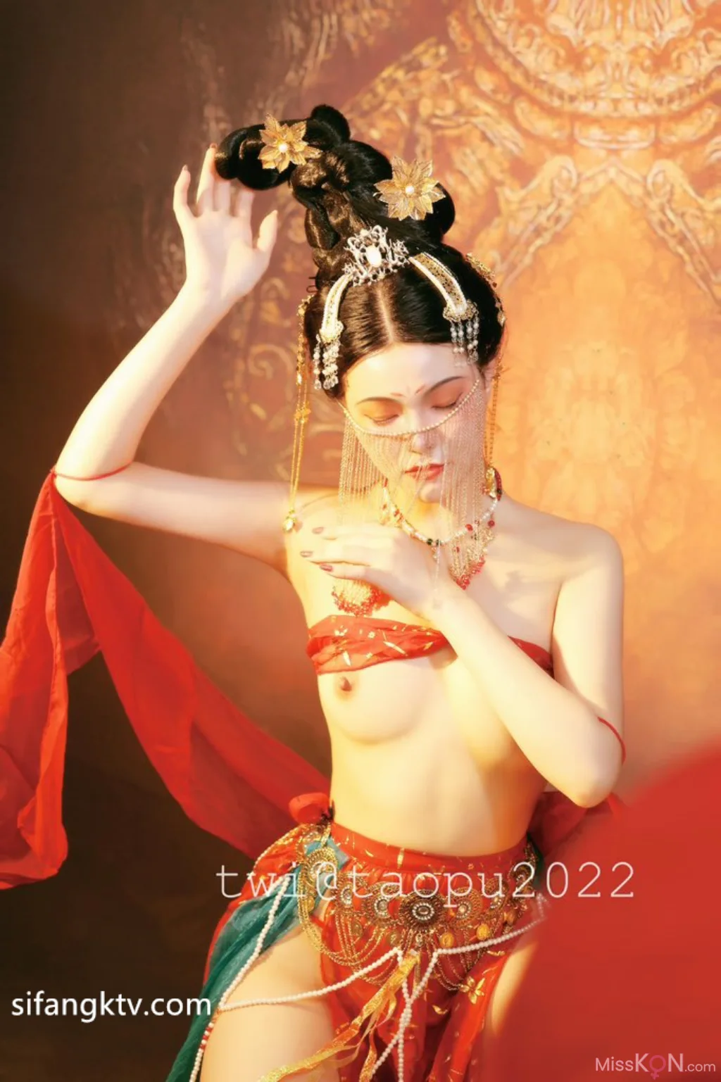 桃葡 & 夏月 & 落苏: X稀有古裝風 色影大神私拍甄選 (199 photos + 3 videos) – Page 3