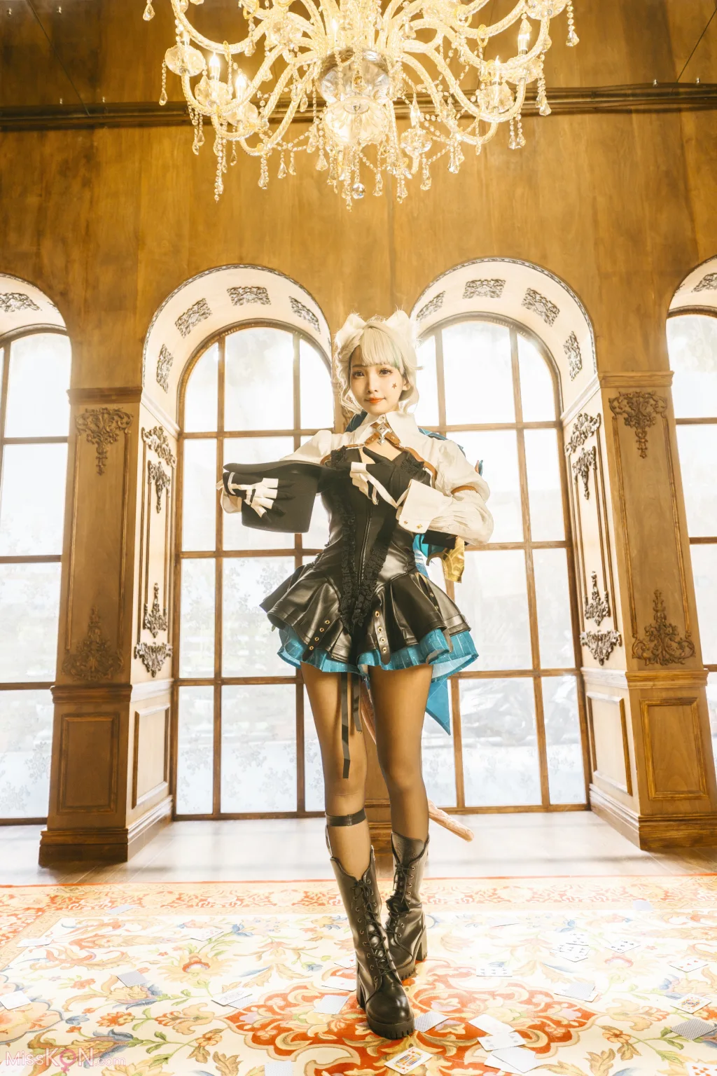 Coser@慕慕Momo: 原神 Genshin 琳妮特的色情魔術 室内 (56 photos) – Page 2