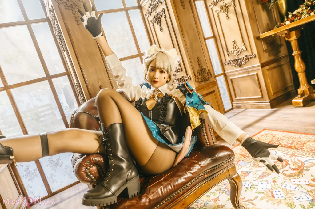 Coser@慕慕Momo: 原神 Genshin 琳妮特的色情魔術 室内 (56 photos) – Page 2