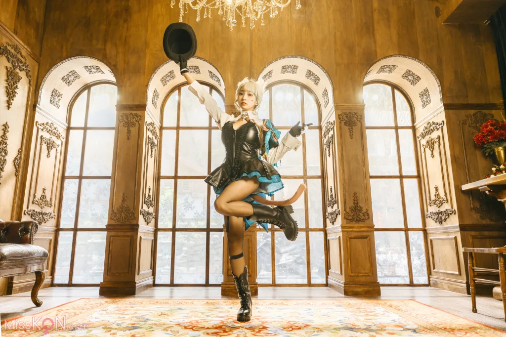 Coser@慕慕Momo: 原神 Genshin 琳妮特的色情魔術 室内 (56 photos) – Page 3