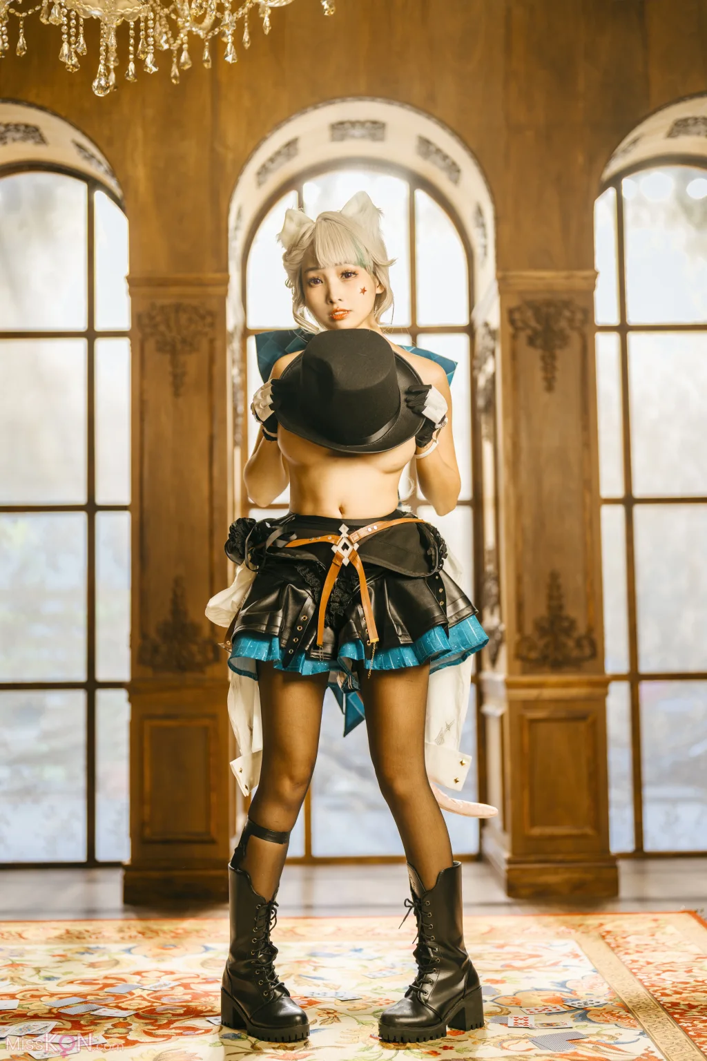 Coser@慕慕Momo: 原神 Genshin 琳妮特的色情魔術 室内 (56 photos) – Page 3