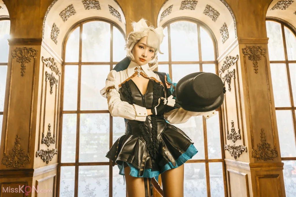 Coser@慕慕Momo: 原神 Genshin 琳妮特的色情魔術 室内 (56 photos) – Page 5