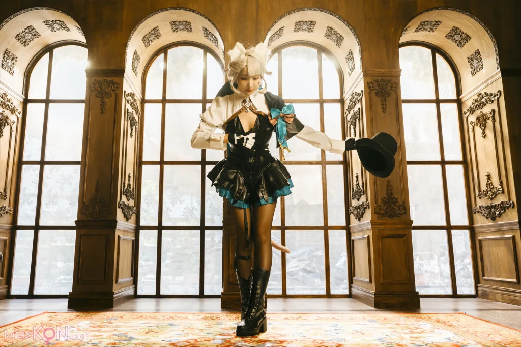Coser@慕慕Momo: 原神 Genshin 琳妮特的色情魔術 室内 (56 photos) – Page 5