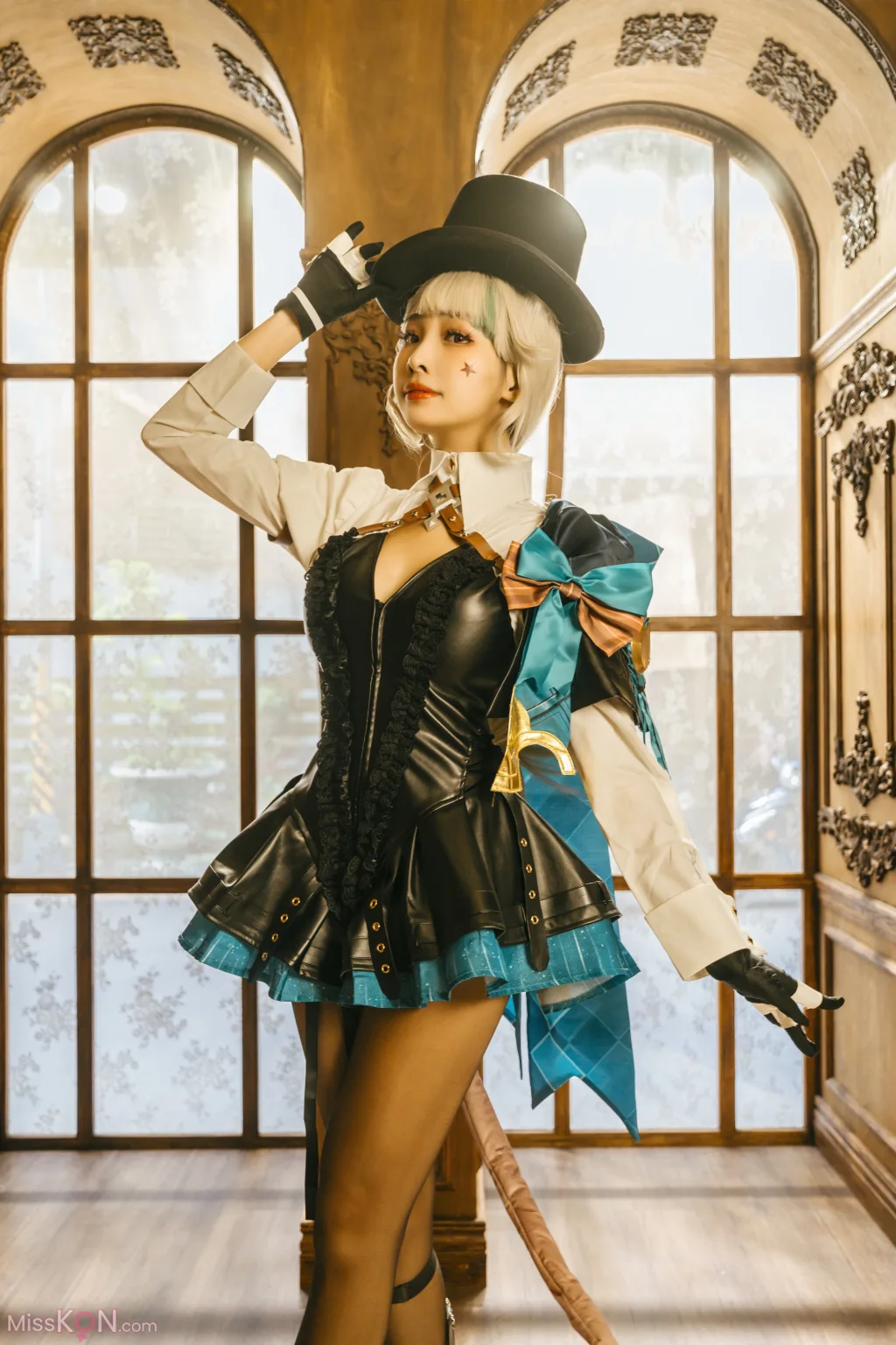 Coser@慕慕Momo: 原神 Genshin 琳妮特的色情魔術 室内 (56 photos) – Page 5