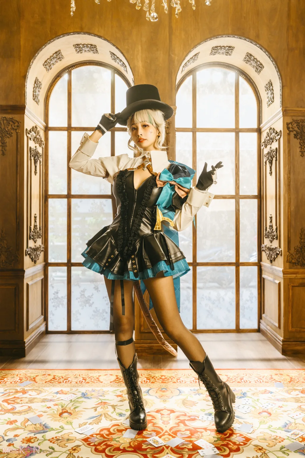 Coser@慕慕Momo: 原神 Genshin 琳妮特的色情魔術 室内 (56 photos) – Page 5