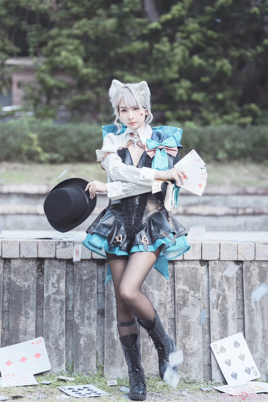 Coser@慕慕Momo: 原神 Genshin 琳妮特的色情魔術 室外 (34 photos) – Page 2