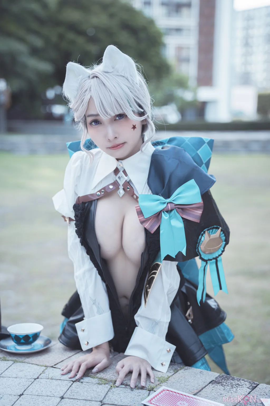 Coser@慕慕Momo: 原神 Genshin 琳妮特的色情魔術 室外 (34 photos) – Page 2
