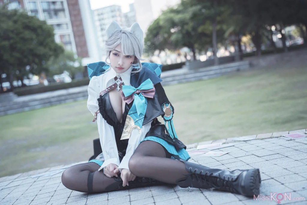 Coser@慕慕Momo: 原神 Genshin 琳妮特的色情魔術 室外 (34 photos) – Page 2