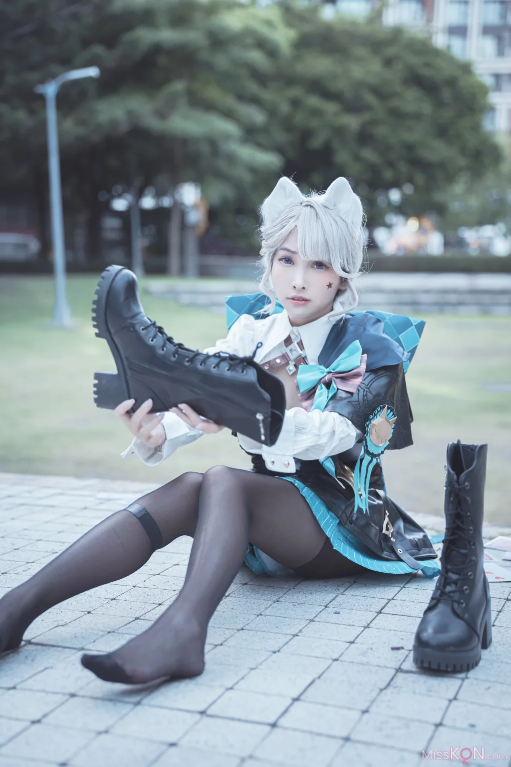 Coser@慕慕Momo: 原神 Genshin 琳妮特的色情魔術 室外 (34 photos) – Page 3