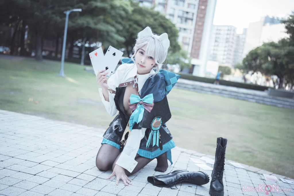 Coser@慕慕Momo: 原神 Genshin 琳妮特的色情魔術 室外 (34 photos) – Page 3