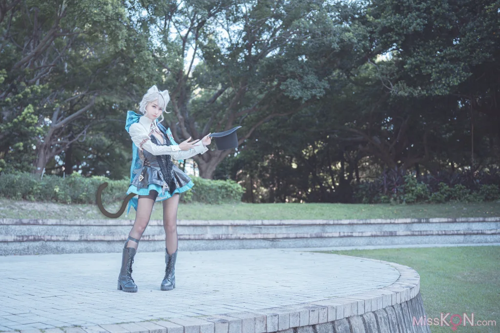 Coser@慕慕Momo: 原神 Genshin 琳妮特的色情魔術 室外 (34 photos) – Page 3