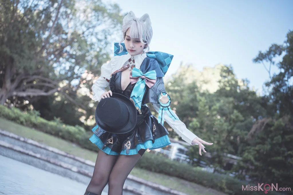 Coser@慕慕Momo: 原神 Genshin 琳妮特的色情魔術 室外 (34 photos) – Page 3