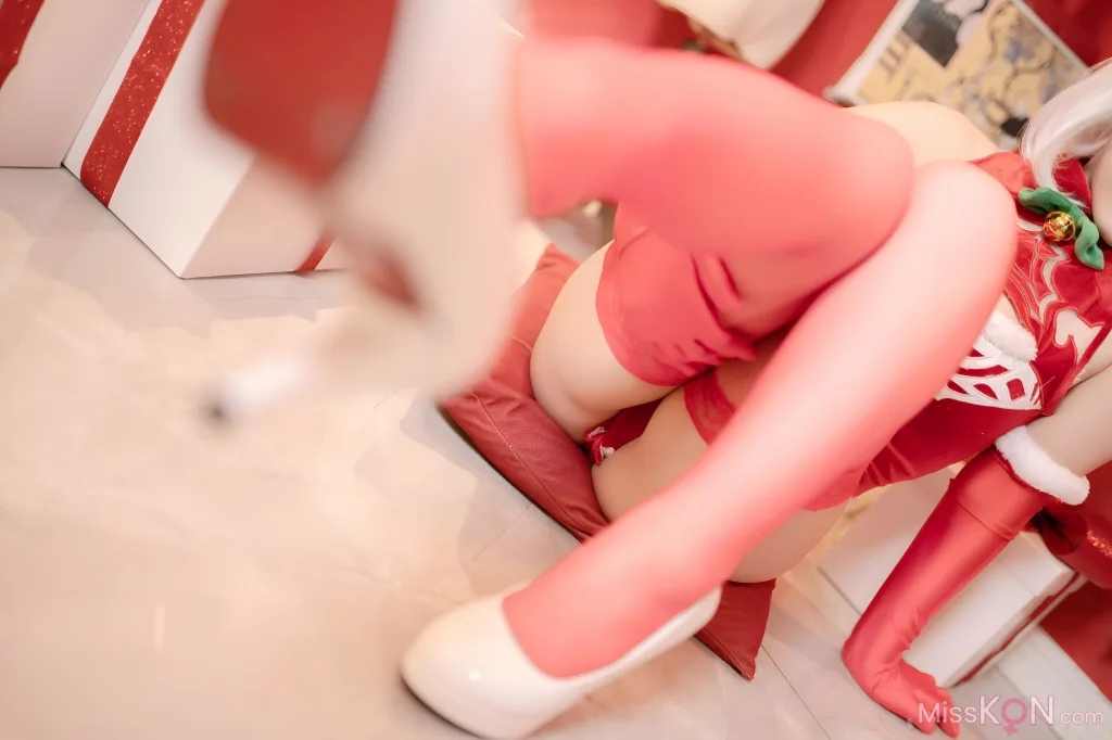 Coser@Bangni邦尼: 圣诞尼尔 红裙御姐 (132 photos) – Page 2