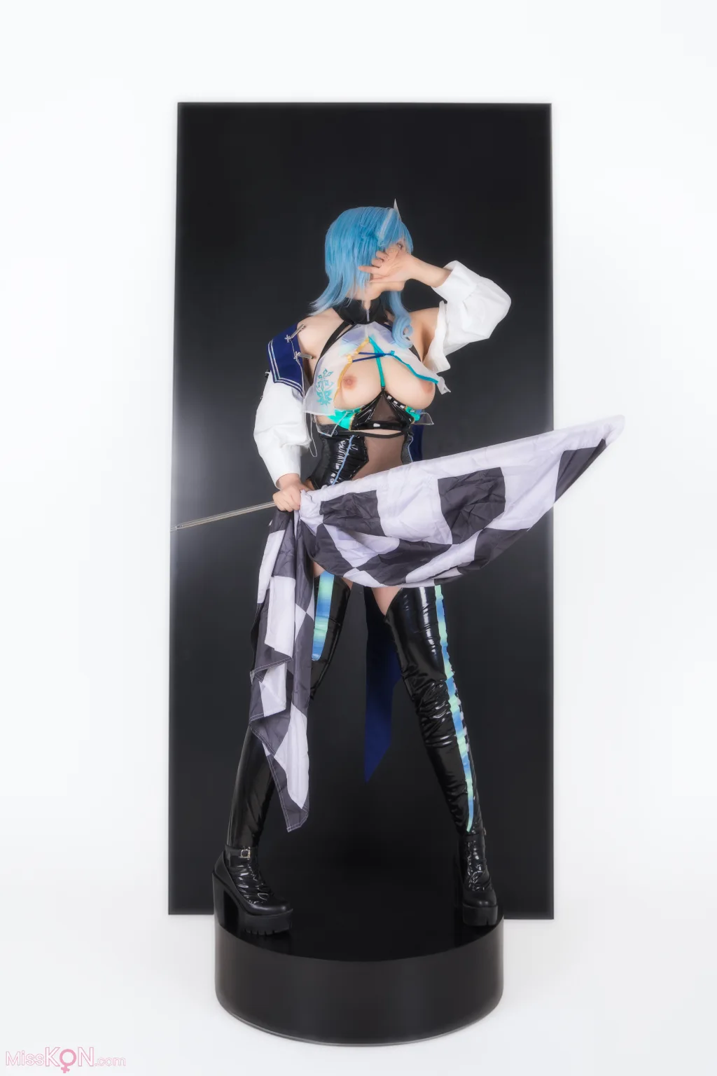 Coser@Hokunaimeko (北乃芽子): Eula Race Queen (99 photos + 2 videos)