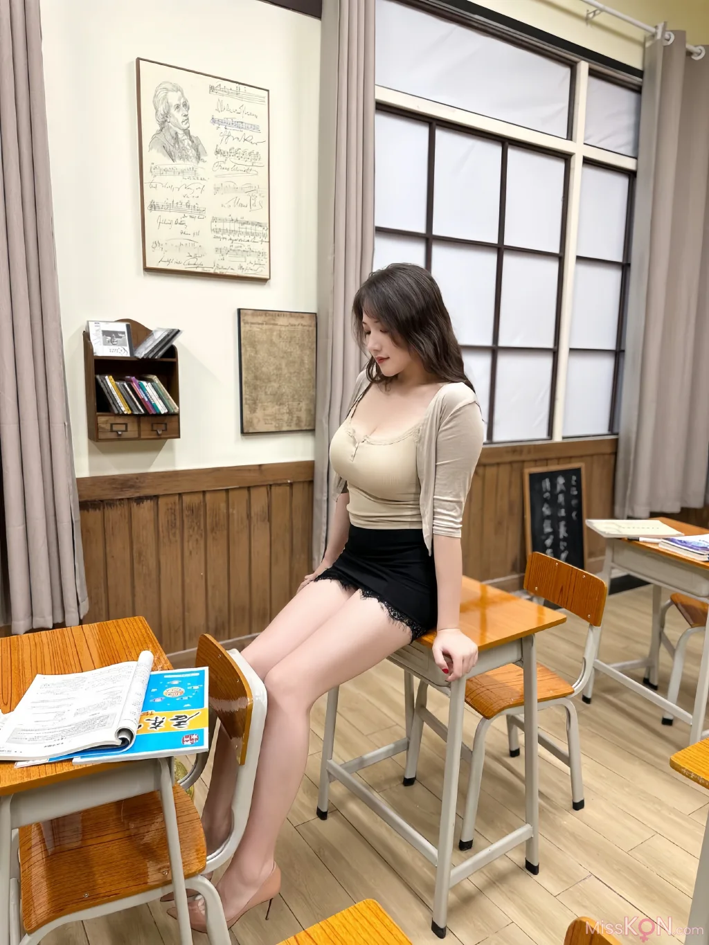 可可西yyy: 私人教师 (33 photos + 3 videos)