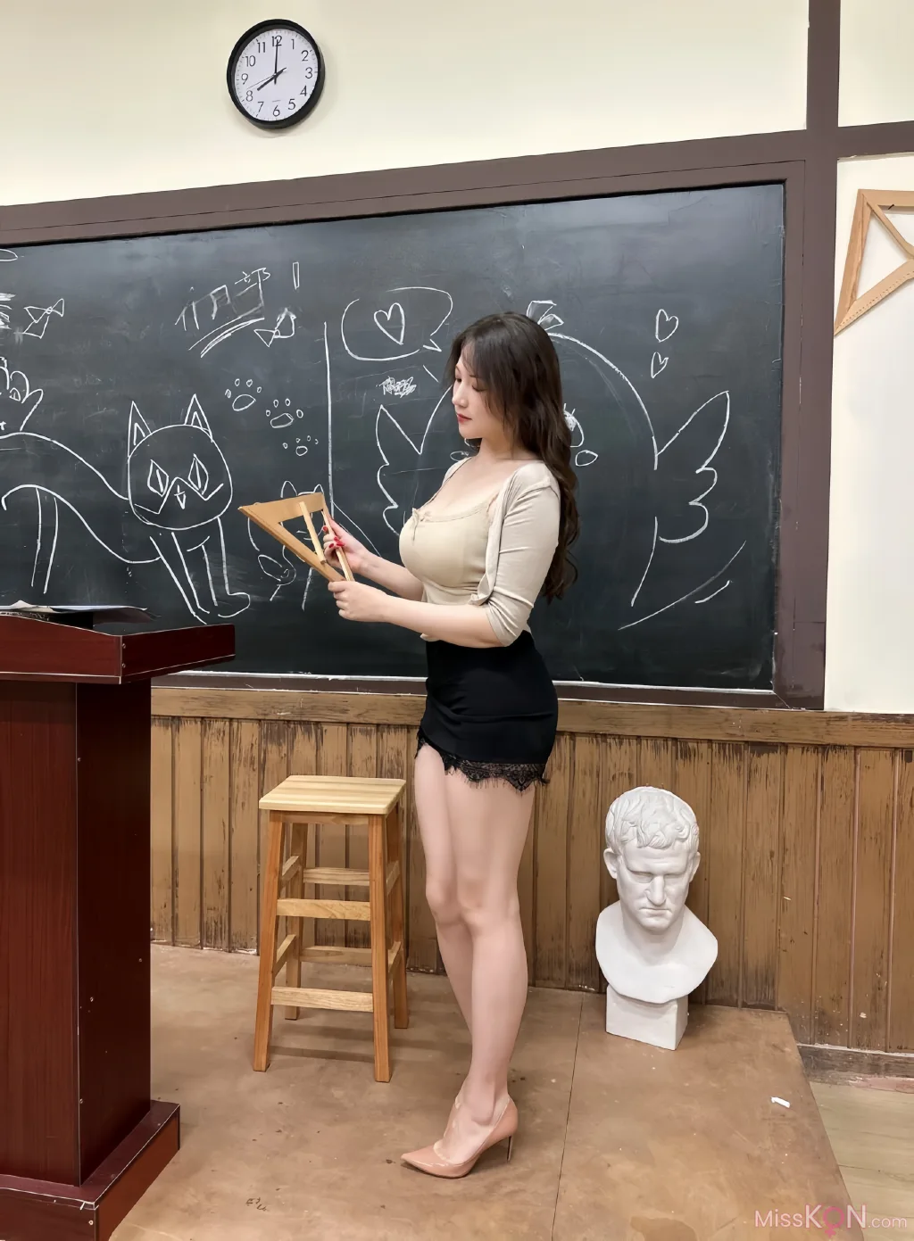 可可西yyy: 私人教师 (33 photos + 3 videos)