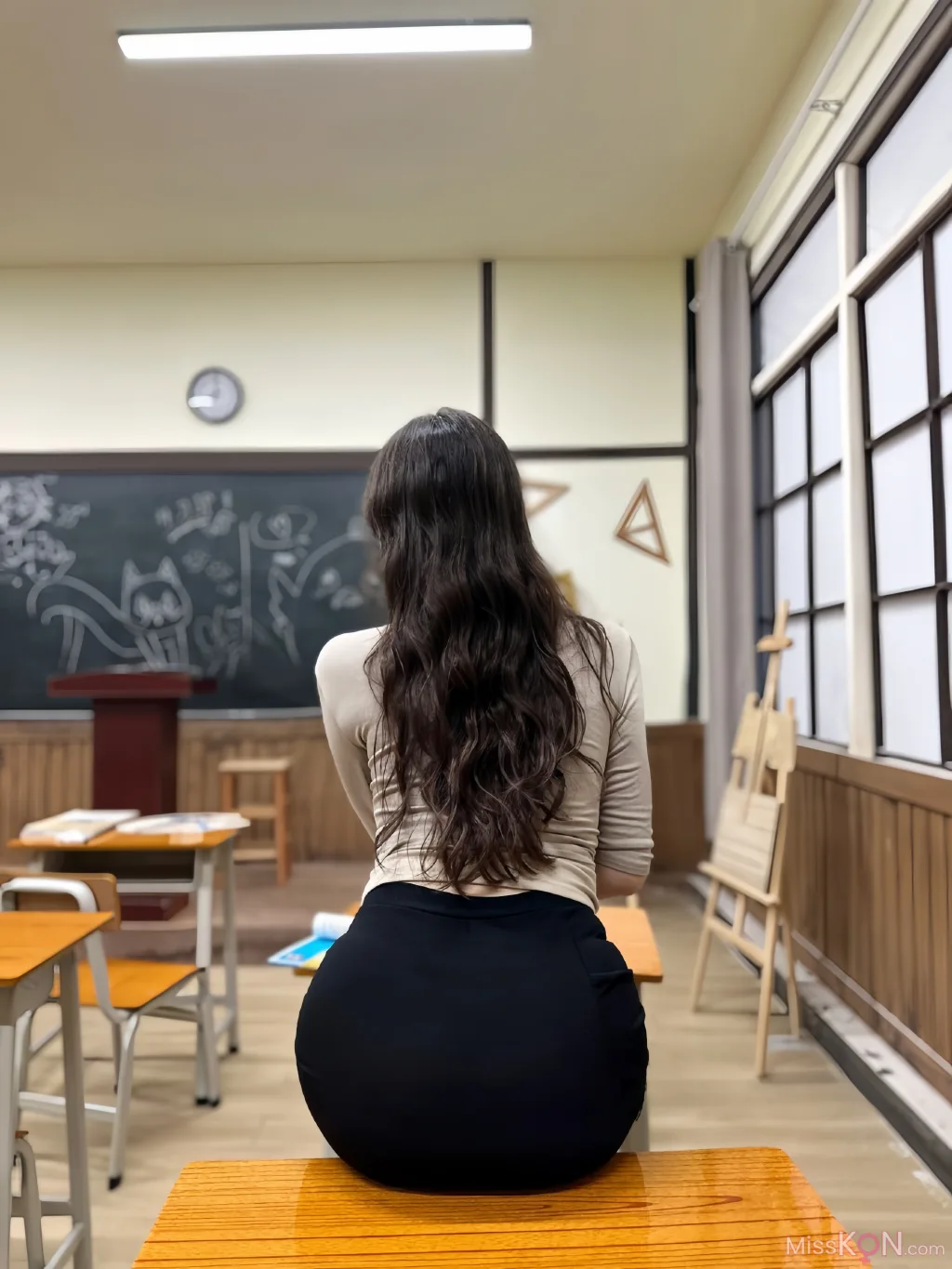 可可西yyy: 私人教师 (33 photos + 3 videos) – Page 2