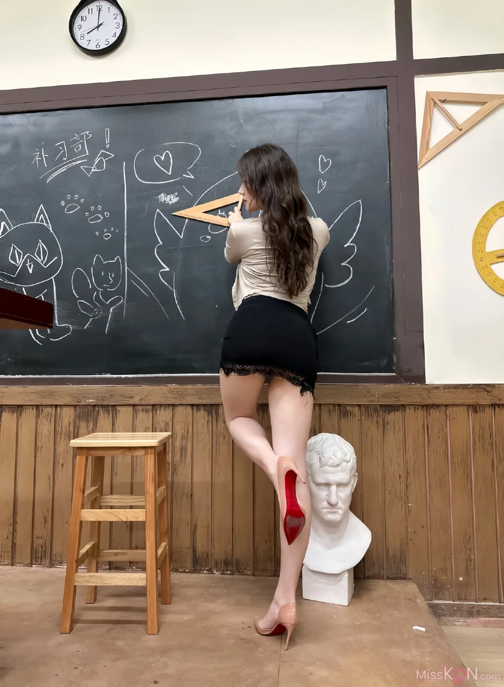 可可西yyy: 私人教师 (33 photos + 3 videos) – Page 2