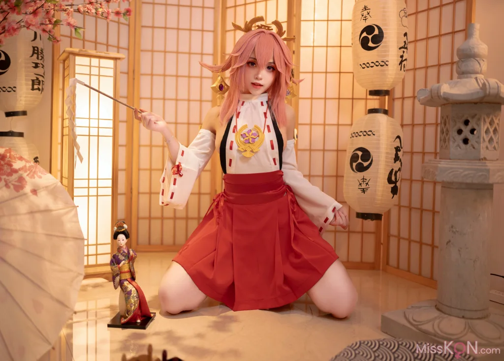 Coser@Bangni邦尼: 八重神子 (99 photos)