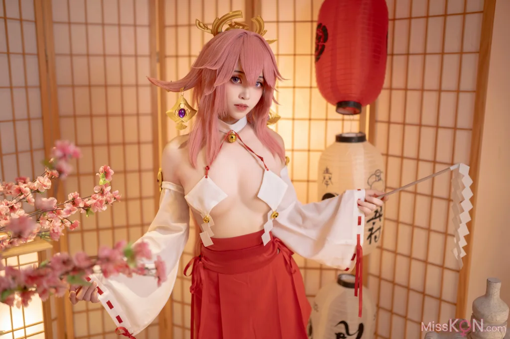 Coser@Bangni邦尼: 八重神子 (99 photos) – Page 2